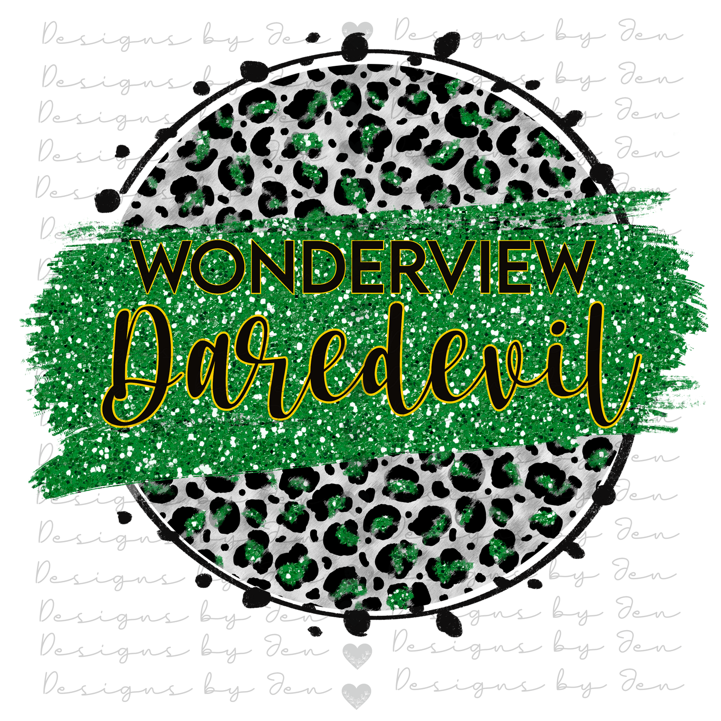 Wonderview Daredevil leopard circle