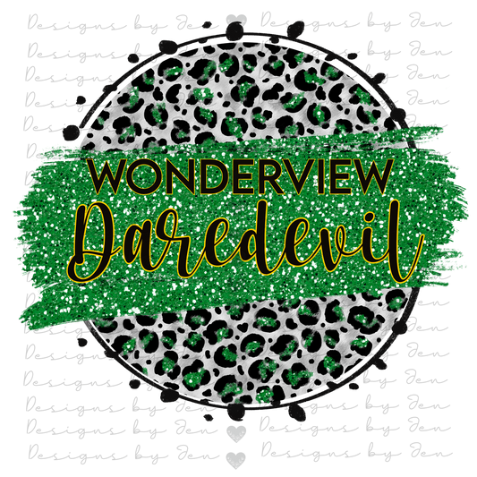 Wonderview Daredevil leopard circle