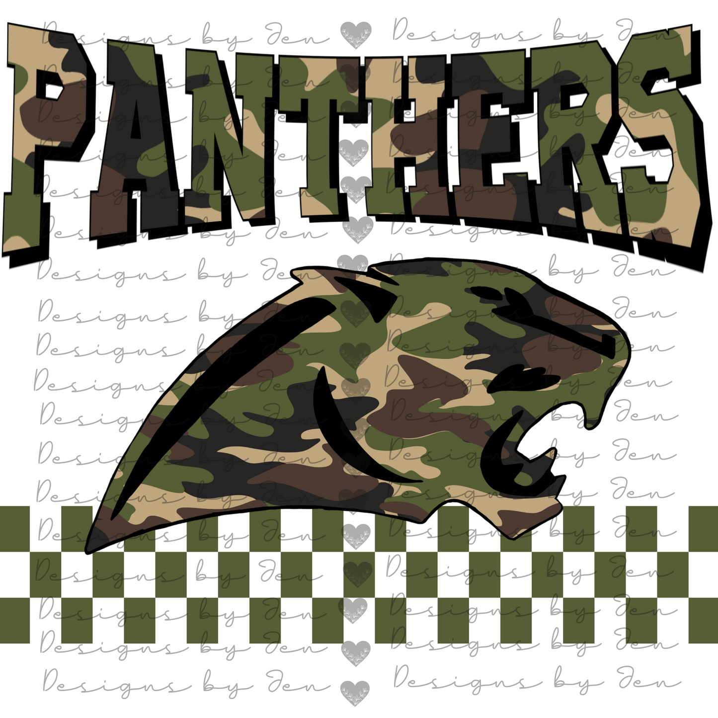 Greenbrier Panthers camo