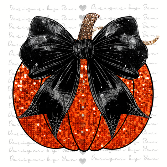 Sequin pumpkin